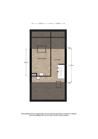 Floorplan - Slauerhoffgaarde 12, 7414 XK Deventer